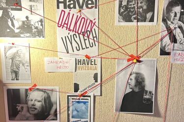 Dalkovy vyslech_Detail ze studia Cesky rozhlas