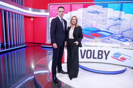 Prima Hlavni zpravy Terezie Tomankova  a Petr Suchon