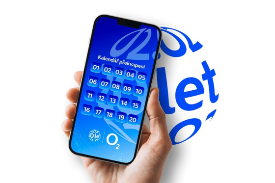 Kalendar prekvapeni Moje O2