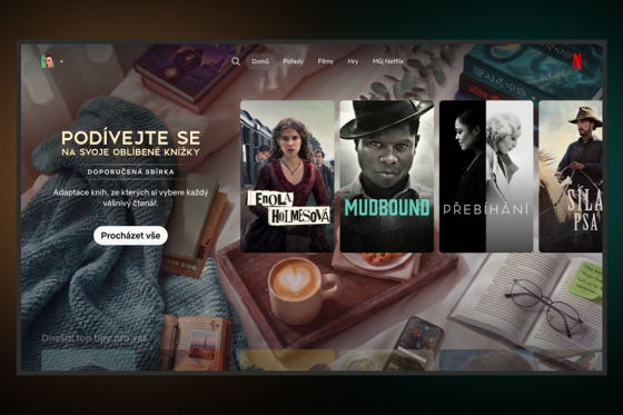 Nová Netflix sekce pro milovníky knih a jejich filmových adaptací2