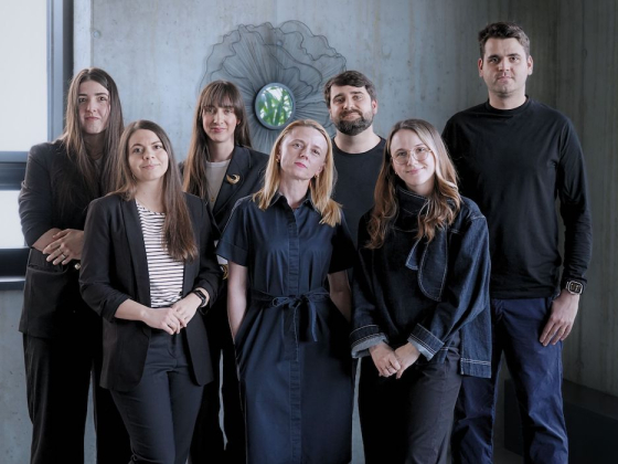 MSL tým ve složení Helena Havlíková, Lucie Růžičková, Karolína Skuciusová, Barbora Fryč Šumanská, Jakub Dušek, Vendula Hemalová a Pavel Šaradín (zleva) (kopie)