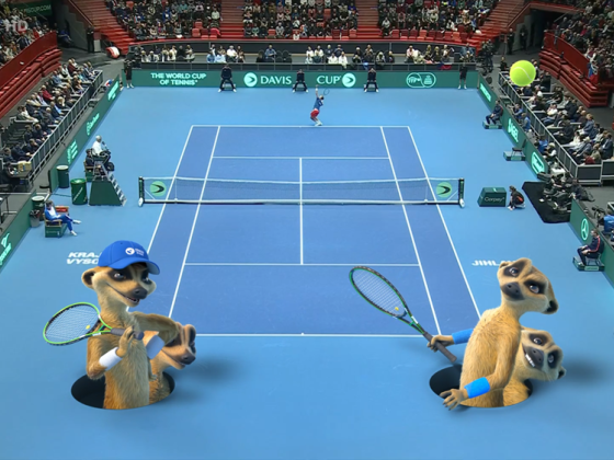 Tesco Mobile_Surikaty_Davis Cup