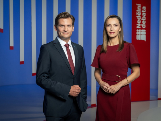 Nedělní debata © Česká televize