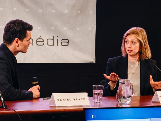 Yle Marit af Björkesten a Daniel Stach