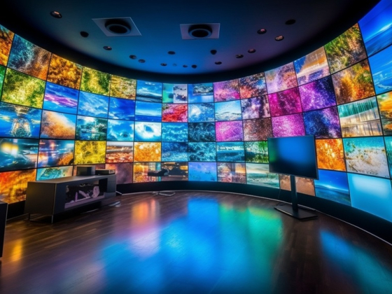 obrazovky TV studio Freepik