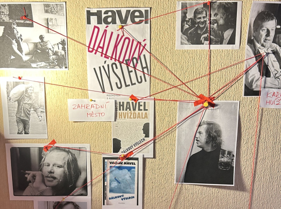 Dalkovy vyslech_Detail ze studia Cesky rozhlas