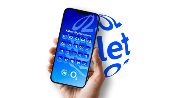 Kalendar prekvapeni Moje O2