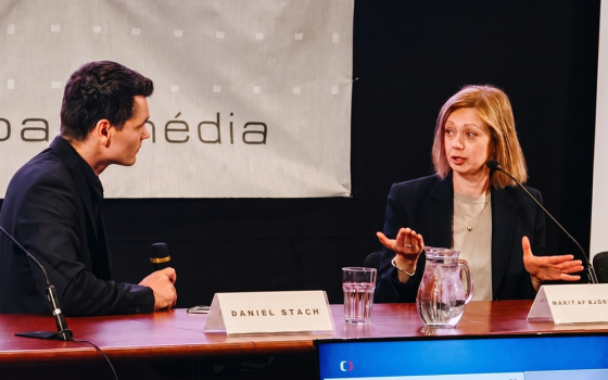 Yle Marit af Björkesten a Daniel Stach