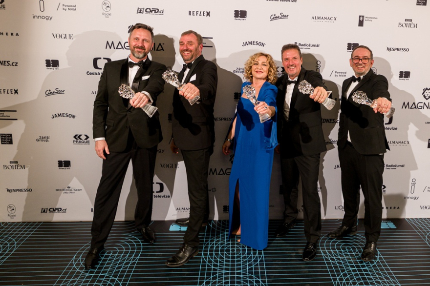 Cesky lev_Jindrich Motyl Martin Ruzicka Tereza Kopacova Michal Reitler a Michal Prokes