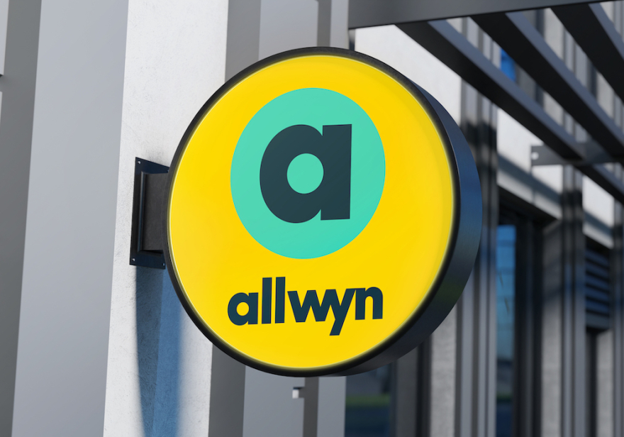 Allwyn světelné logo