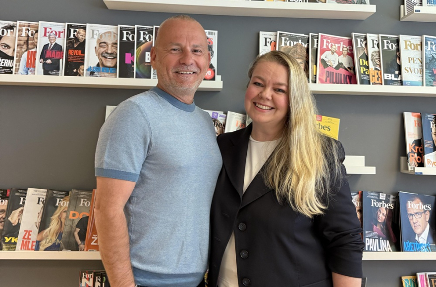 Erik Conrad Irena Cápová Foto Forbes