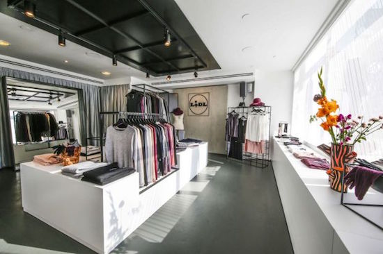 Pop-obchůdek Lidlu s nabídkou módních kolekcí