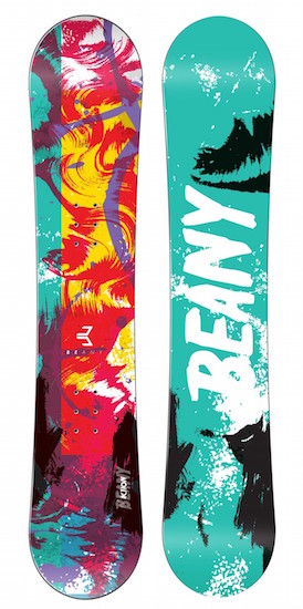 Ukázka snowboardů Beany