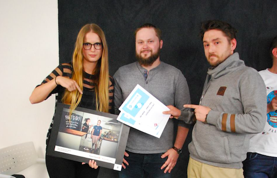 3. místo – Jana Bauerová a Jindřich Jinoch (Kaspen/Jung von Matt)