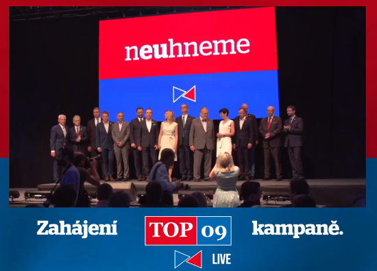 Zahájení předvolební kampaně a představení lídrů kandidátek TOP 09