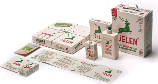 Ukázka portfolia značky Jelen